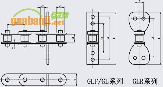 套筒滾子鏈GL,GLF,GLR